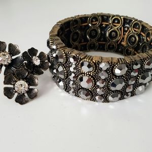 Matching bracelet and ring